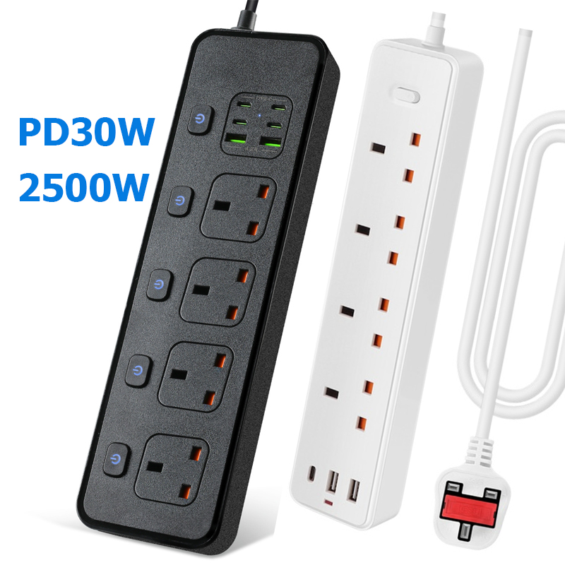 Power Strip Desk - Listwa zasilająca Gniazdo elektryczne UK MY