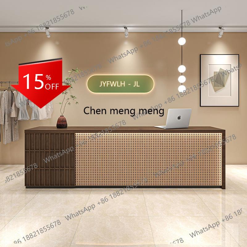 Home Office Industrial Design - A139 Biurka recepcyjne z ekranem powitalnym,