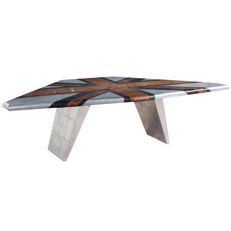 Home Office Industrial Design - Luksusowe, przemysłowe biurko aluminiowe firmy Kimbally,