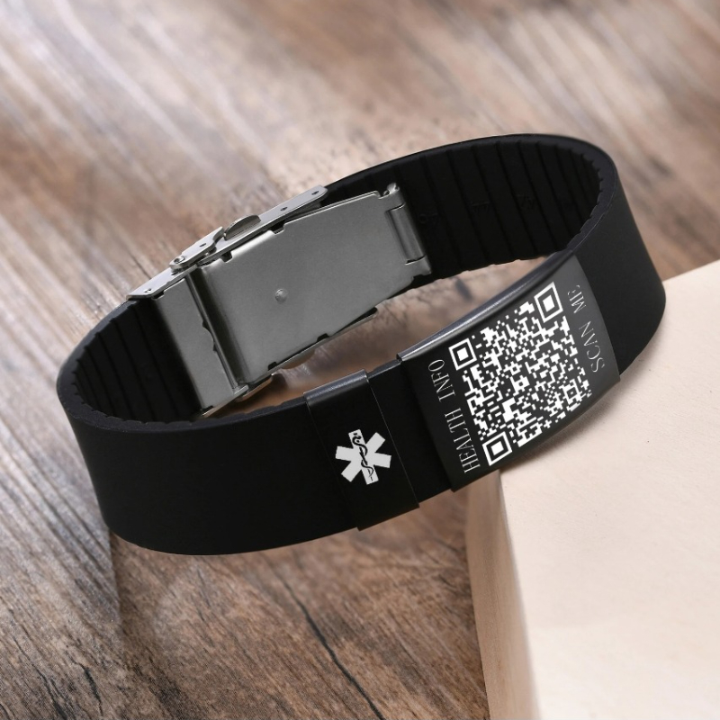 Home Office Login - Bransoletki medyczne z kodem QR NFC,