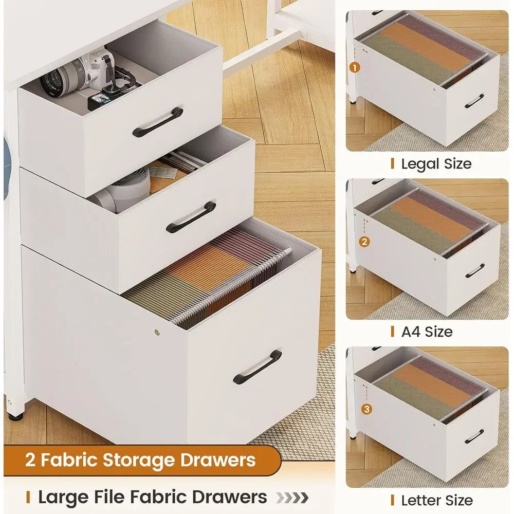 Biurko w kształcie litery L o  – Home Office L Shaped Desk recenzja i cena