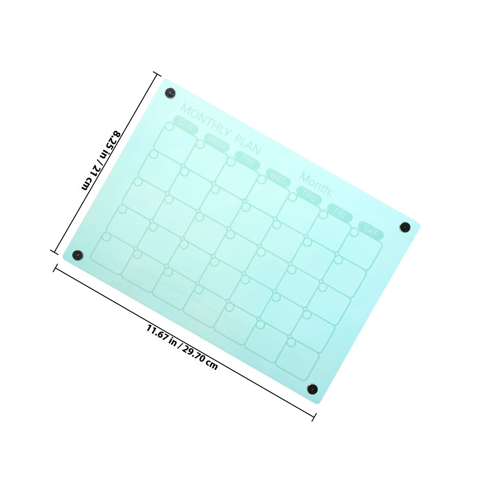 Akrylowy Magnetyczny Kalendarz – Magnetic Calendar Board recenzja i cena