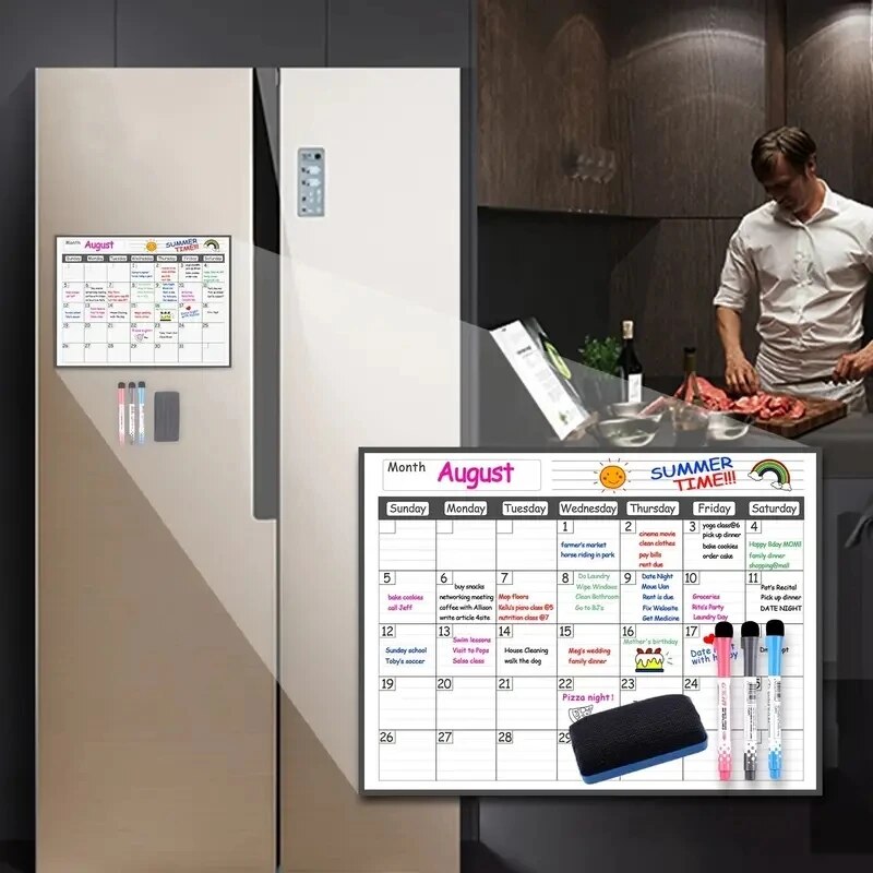 1 zestaw lodówka magnetyczna k – Magnetic Calendar Board recenzja i cena