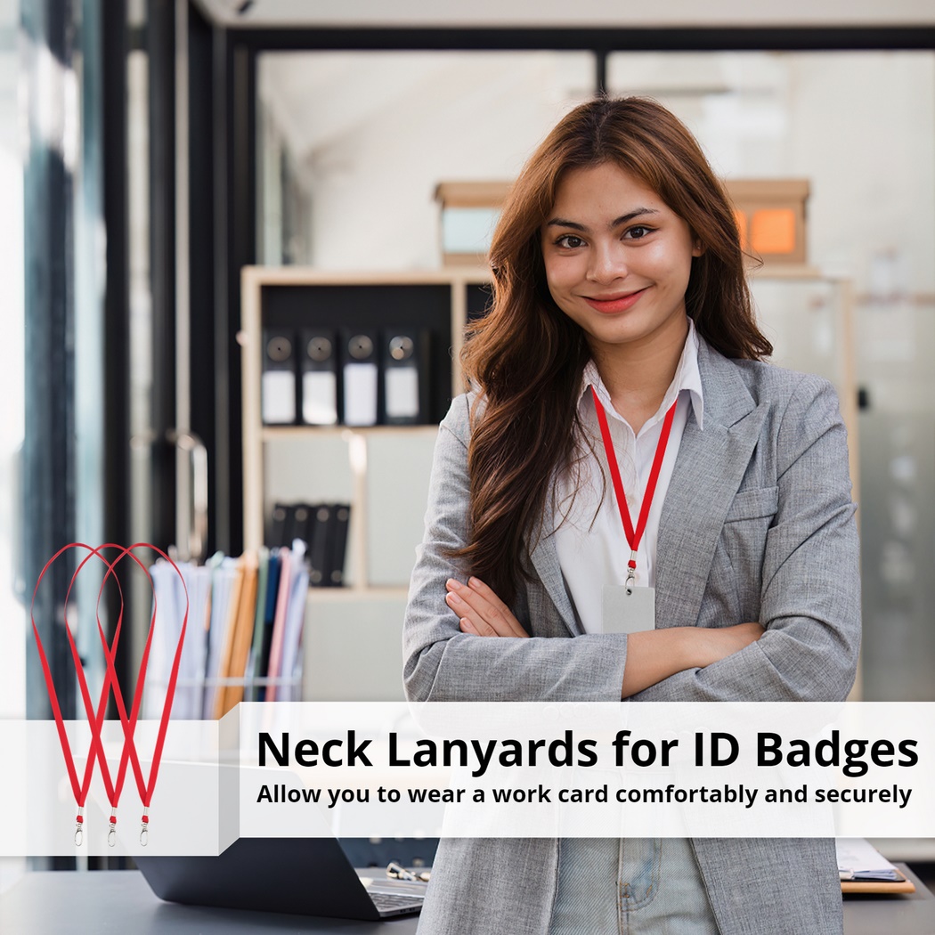 100Pcs Smycze do identyfikator – Home Office Login recenzja i cena
