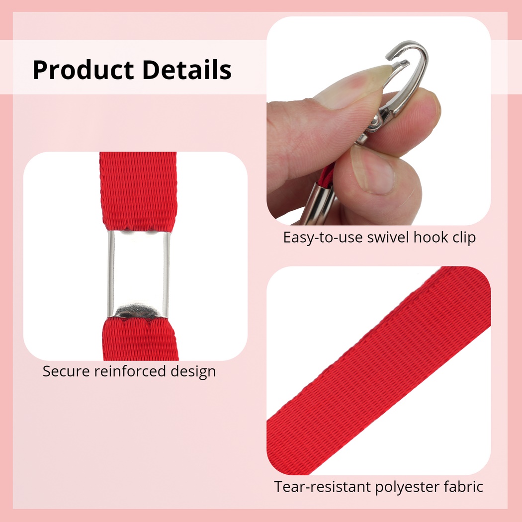 100Pcs Smycze do identyfikator – Home Office Login recenzja i cena