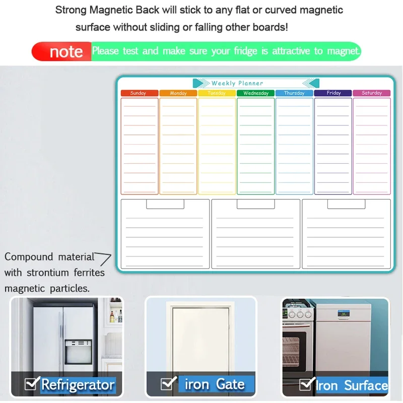 Magnetyczny terminarz tygodnio – Magnetic Calendar Board recenzja i cena