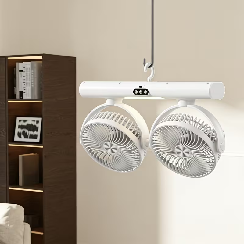 Wentylator obrotowy z dwoma gł – Home Office Setup recenzja i cena