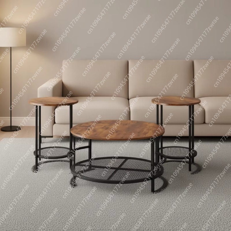 Przemysłowy zestaw stolików ka – Home Office Industrial Design recenzja i cena