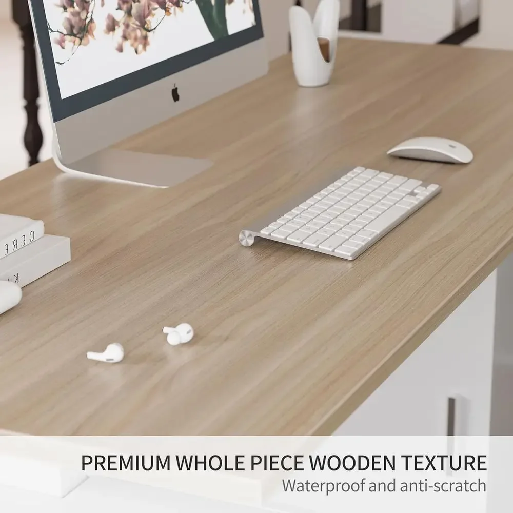 Biurko w kształcie litery L o  – Home Office L Shaped Desk recenzja i cena