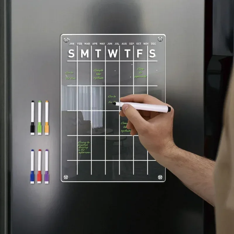 Magnes na lodówkę Naklejka Prz – Magnetic Calendar Board recenzja i cena