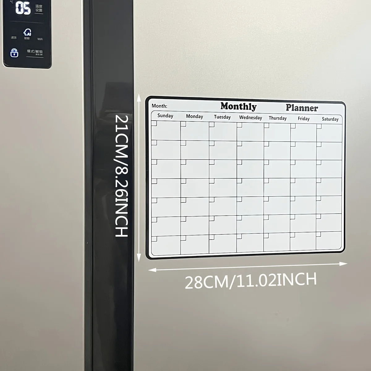 1 szt. Magnetyczny kalendarz n – Magnetic Calendar Board recenzja i cena