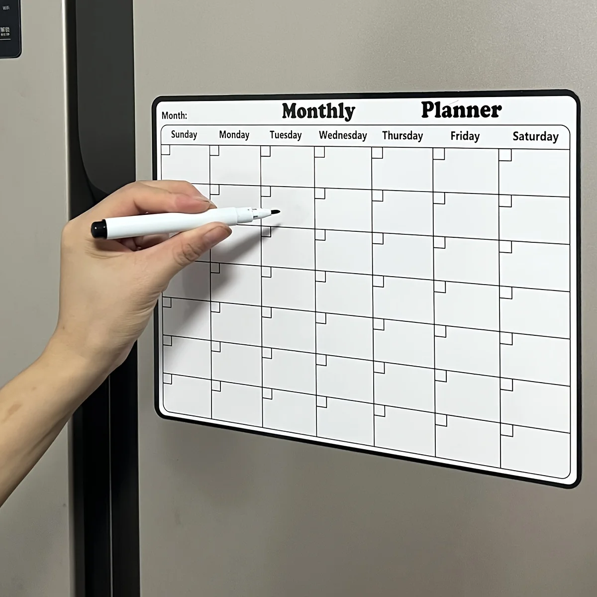 1 szt. Magnetyczny kalendarz n – Magnetic Calendar Board recenzja i cena
