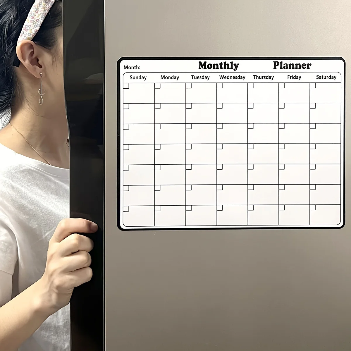 1 szt. Magnetyczny kalendarz n – Magnetic Calendar Board recenzja i cena
