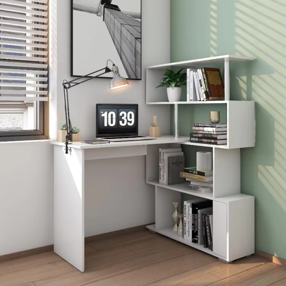 Biurko komputerowe w kształcie – Home Office L Shaped Desk recenzja i cena
