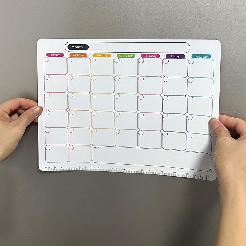 📚   Magnetyczny kalendarz na l – Magnetic Calendar Board recenzja i cena