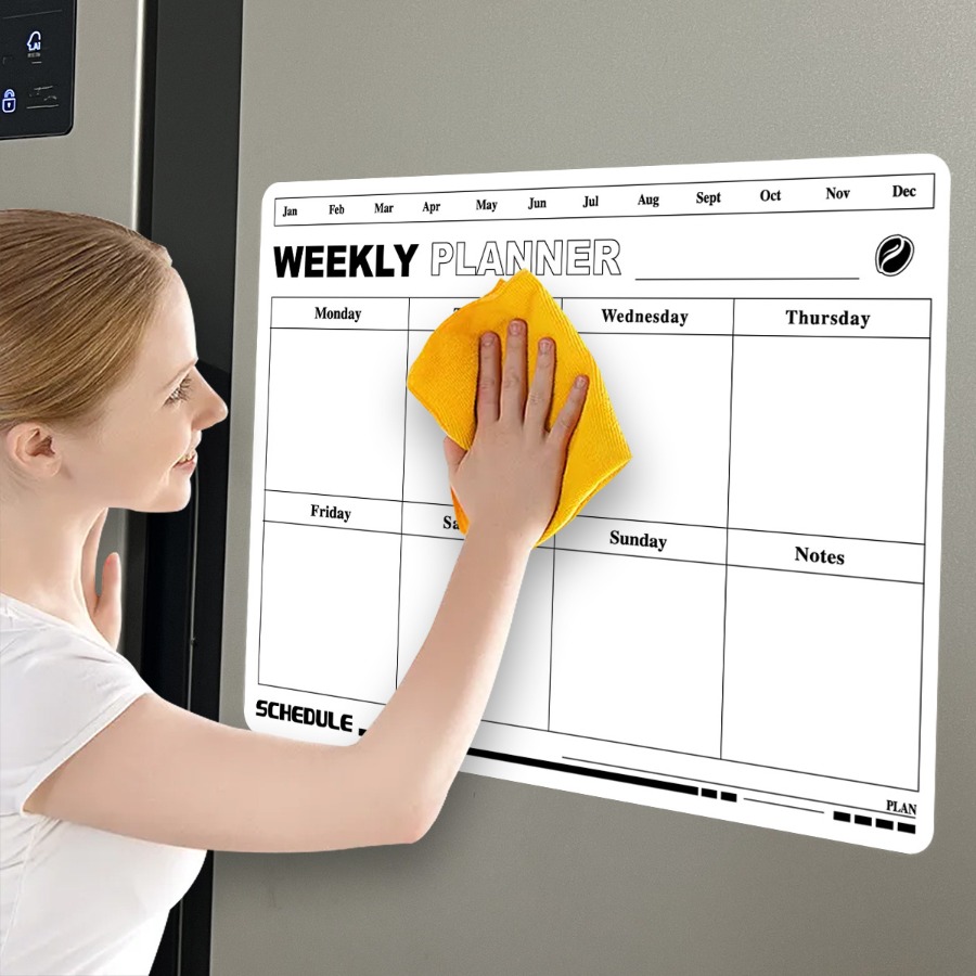 Wymazywalny plan tygodniowy Ka – Magnetic Calendar Board recenzja i cena