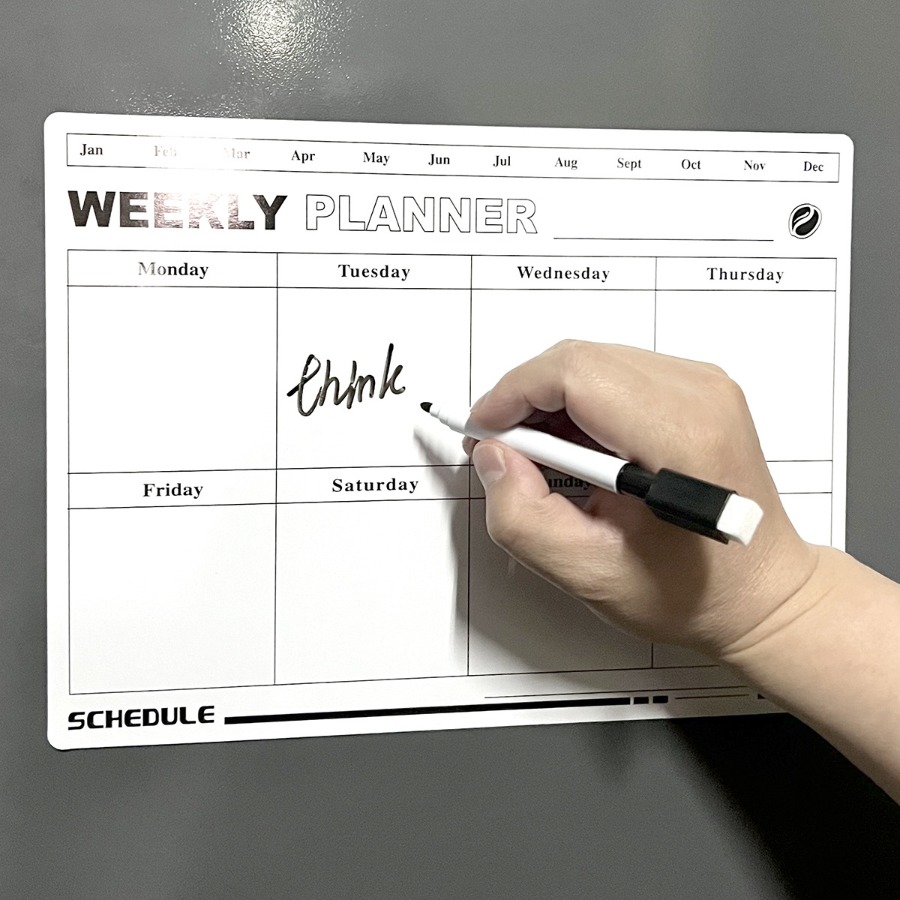 Wymazywalny plan tygodniowy Ka – Magnetic Calendar Board recenzja i cena