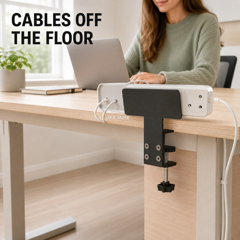 Organizer kabli pod biurkiem,  – Power Strip Desk recenzja i cena