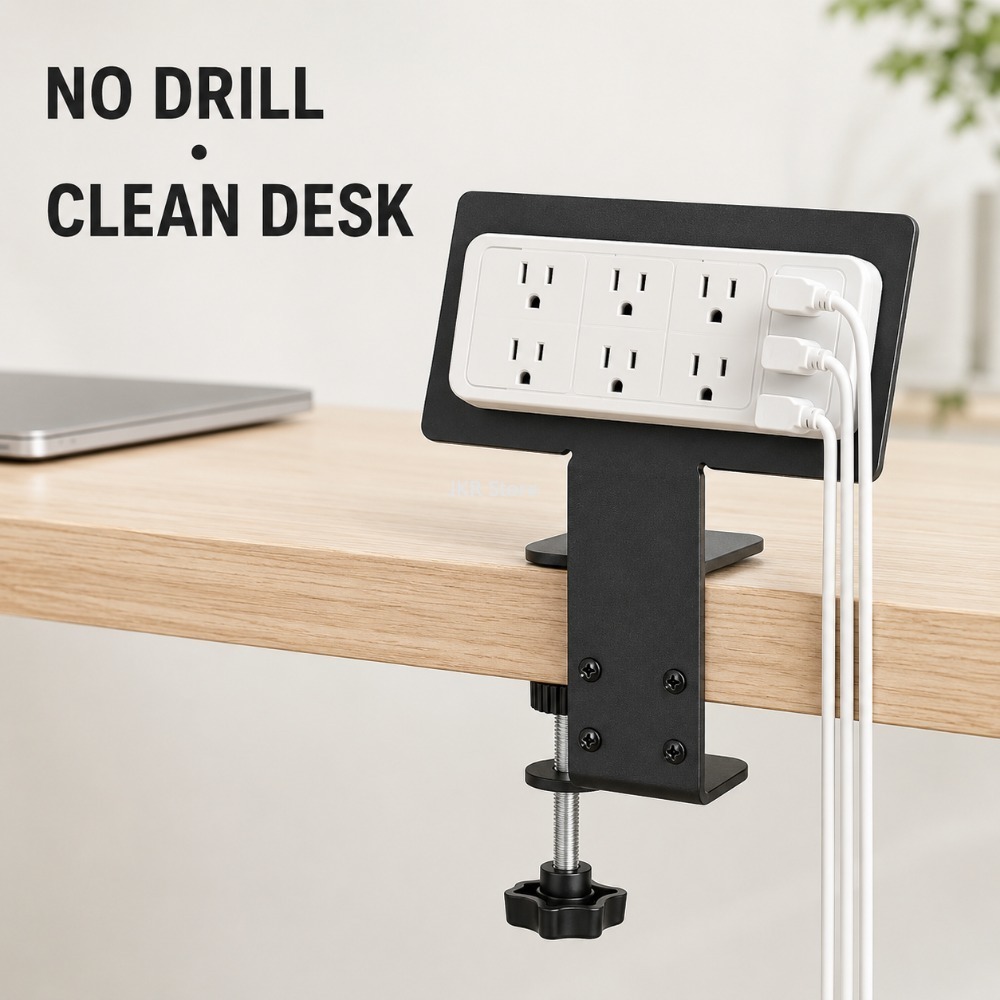 Organizer kabli pod biurkiem,  – Power Strip Desk recenzja i cena