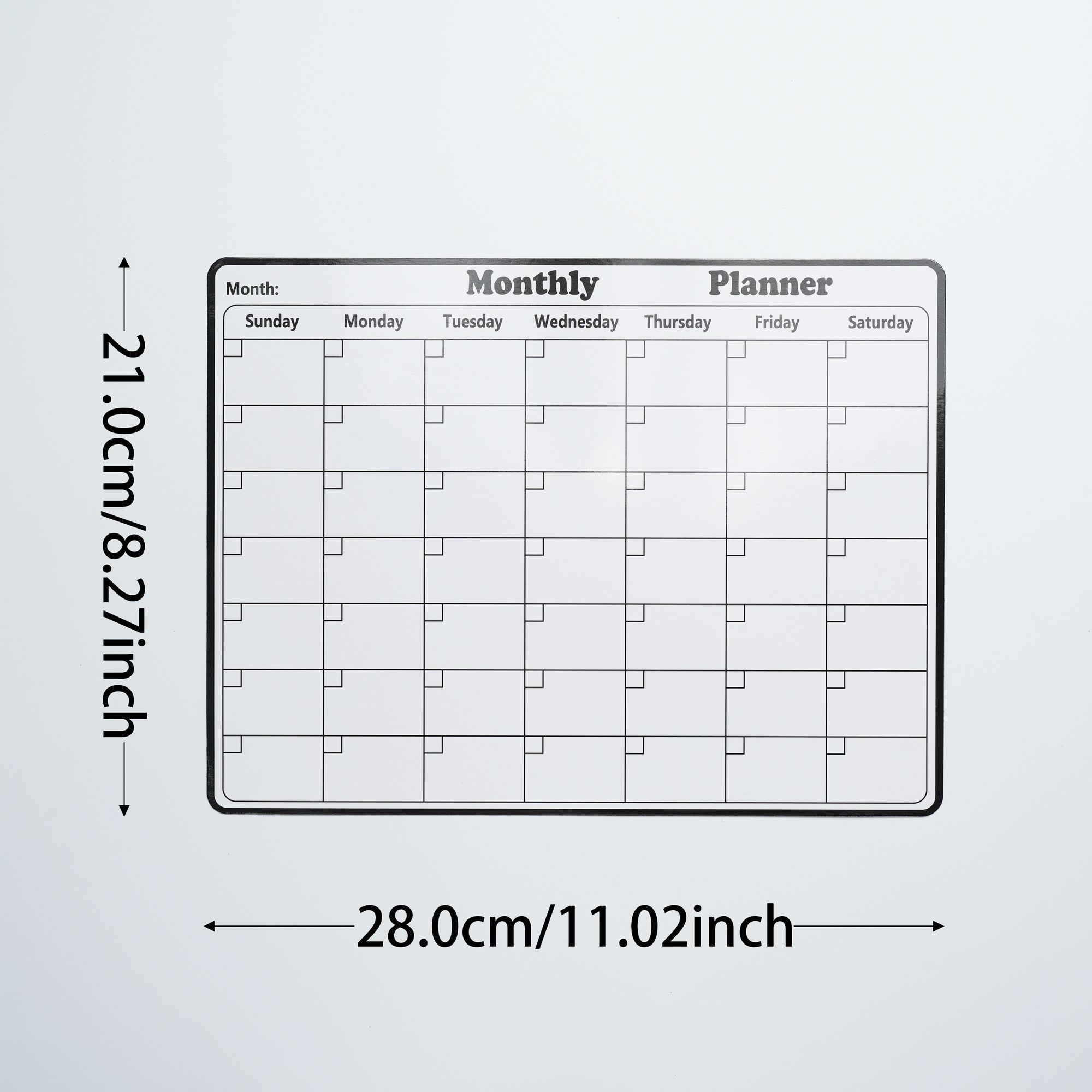 5 sztuk/zestaw elektrostatyczn – Magnetic Calendar Board recenzja i cena