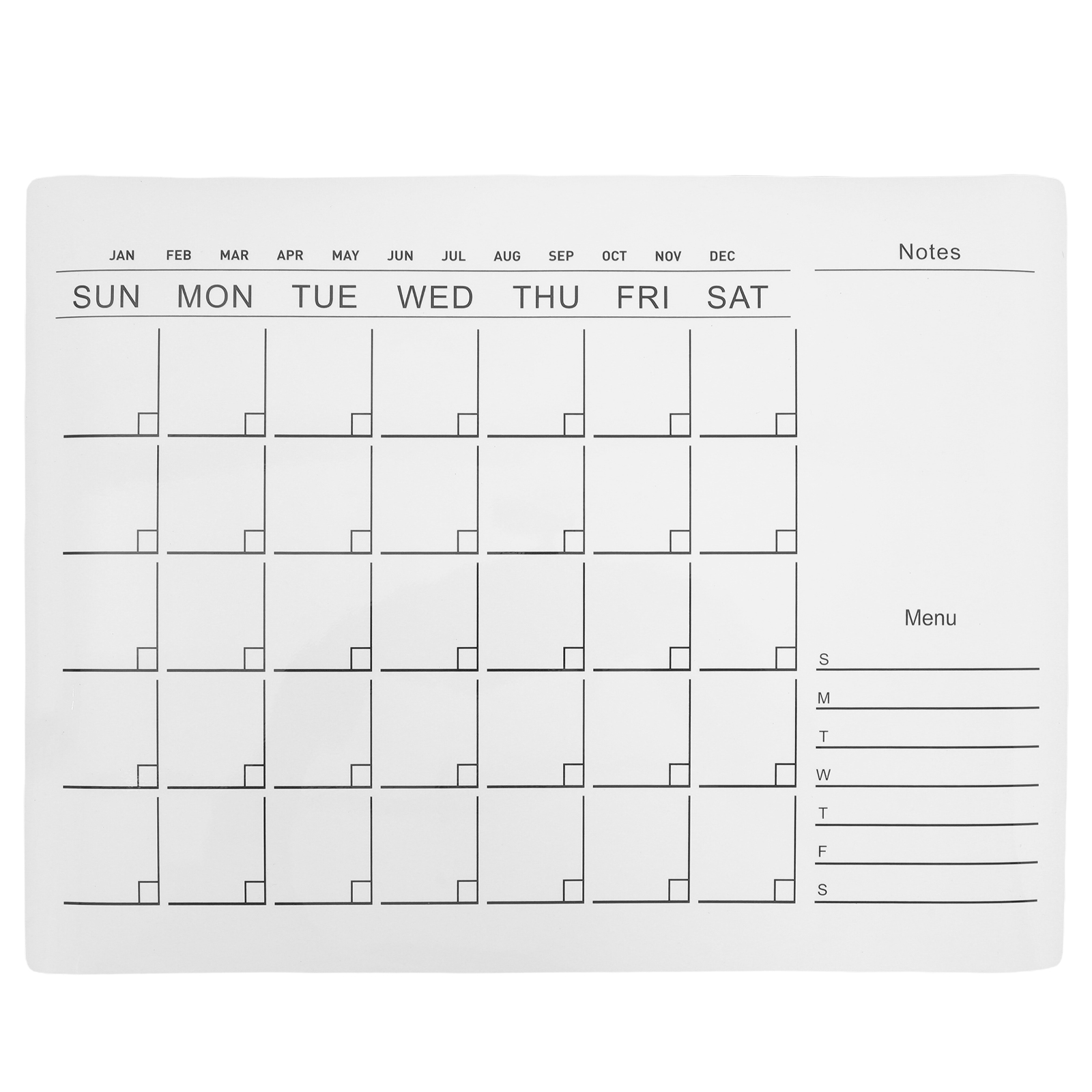 1 Arkusz Naklejek na Tablicę S – Magnetic Calendar Board recenzja i cena