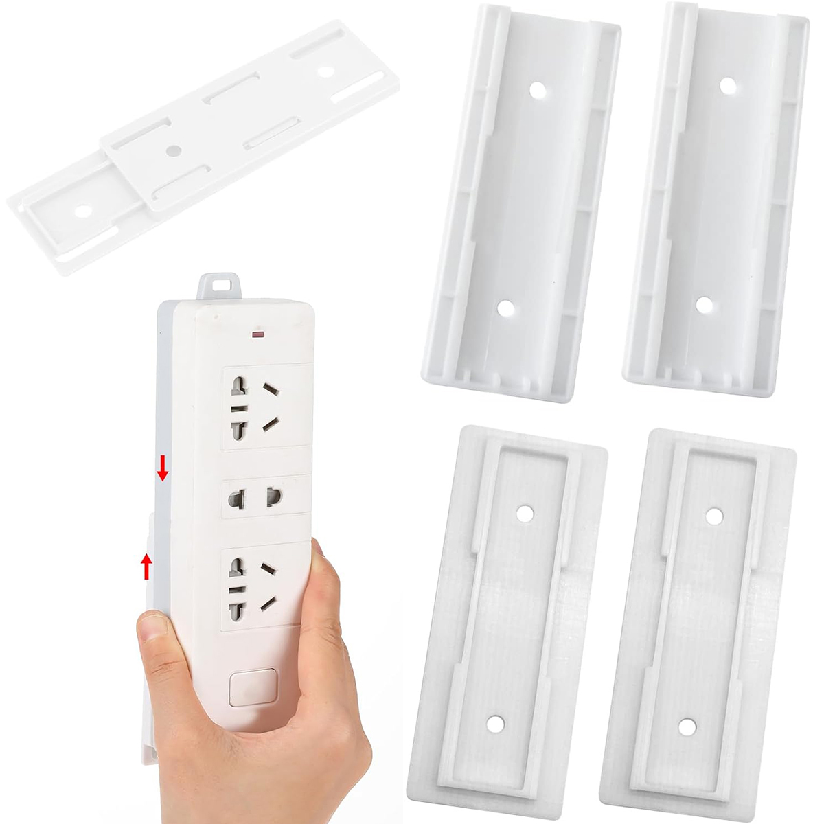 Uchwyt na listwę zasilającą 2/ – Power Strip Desk recenzja i cena