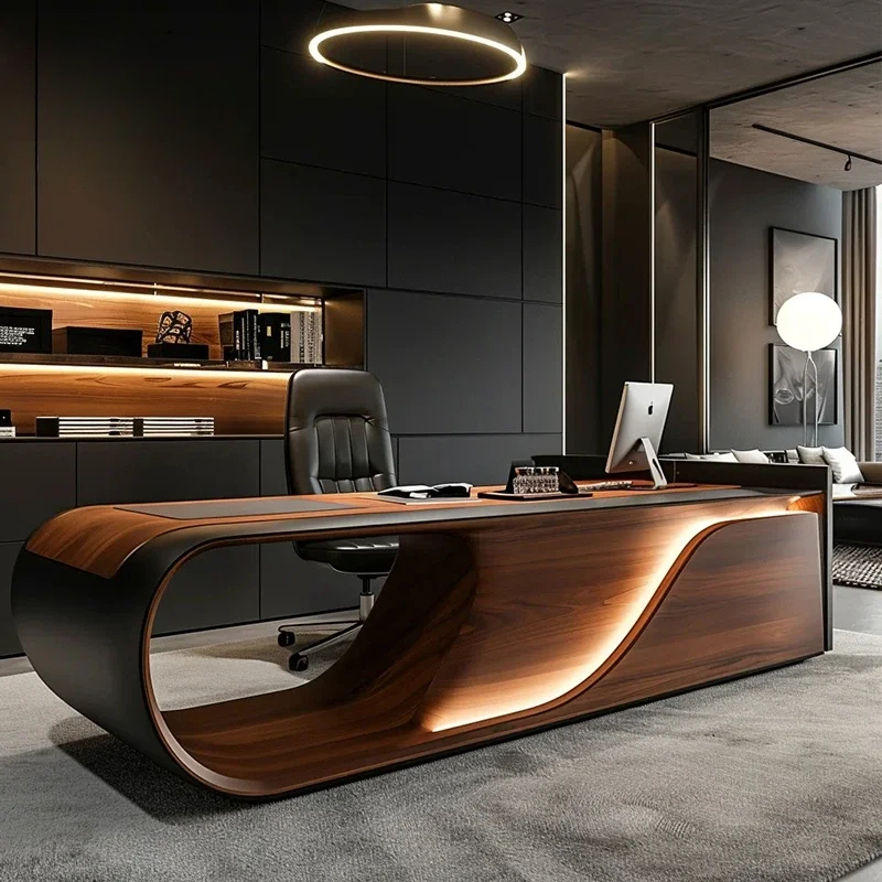 Nowe chińskie drewniane nowocz – Home Office L Shaped Desk recenzja i cena