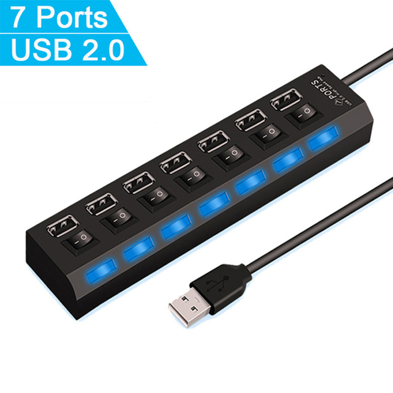 Rozdzielacz USB 2.0 z 7 portam – Home Office Setup recenzja i cena