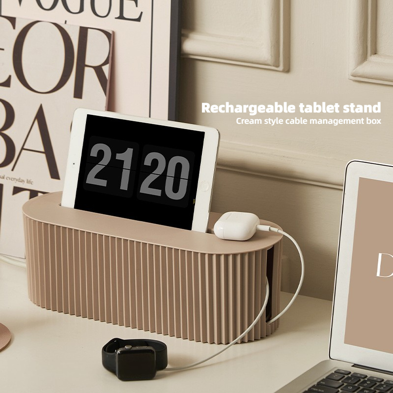 Pudełko do organizacji kabli - – Power Strip Desk recenzja i cena